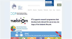 Desktop Screenshot of p3gconsortium.org